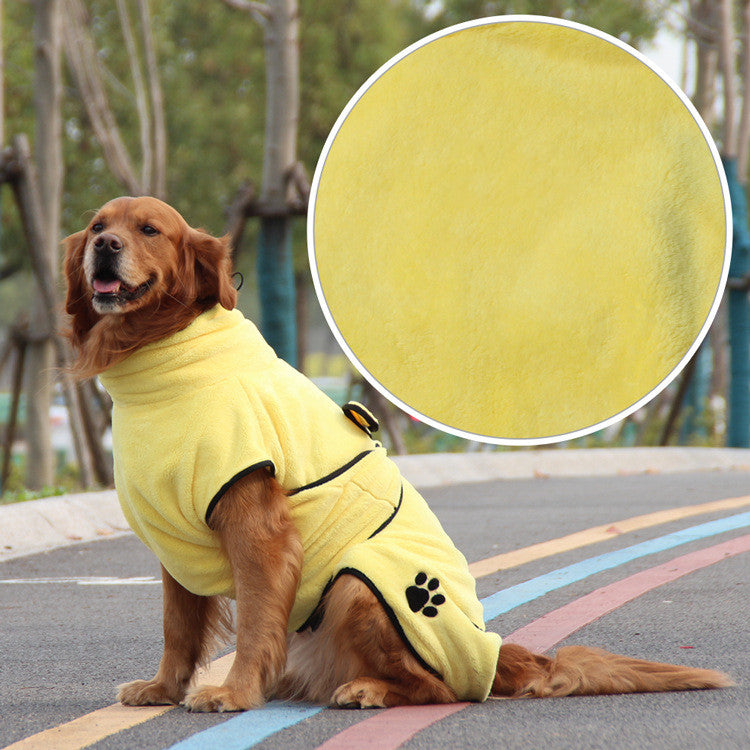 Soft Absorbent Embroidered Pet Pajamas