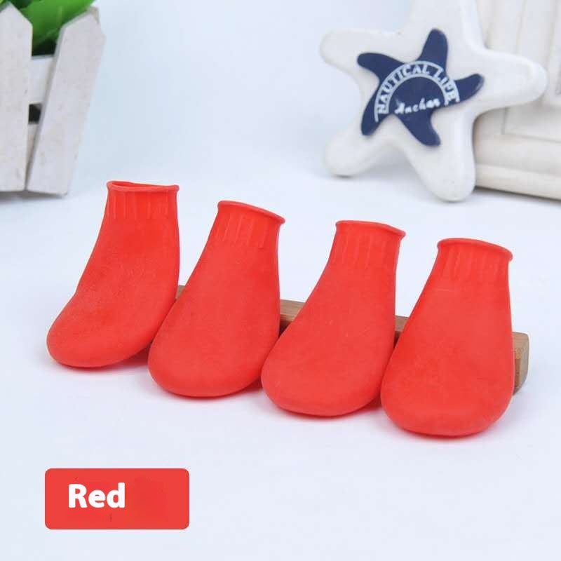 Waterproof Latex Pet Rain Boots