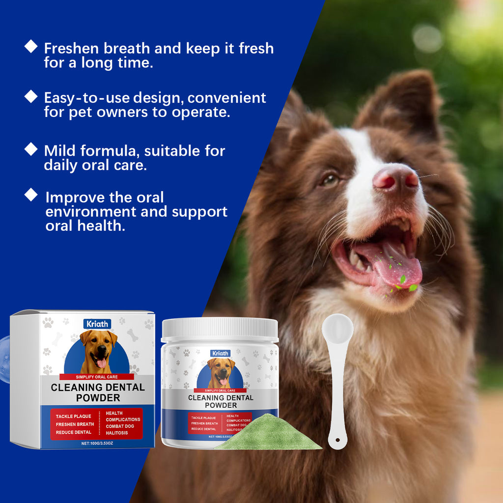 Dog Teeth Cleaning Powder