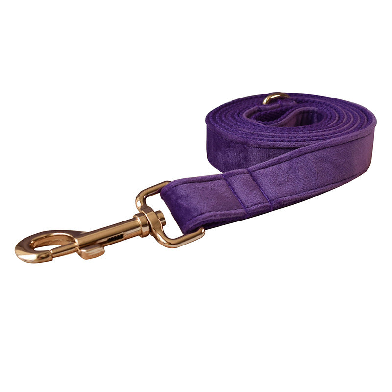Dog Leash Pet Collar With Alloy Carabiner