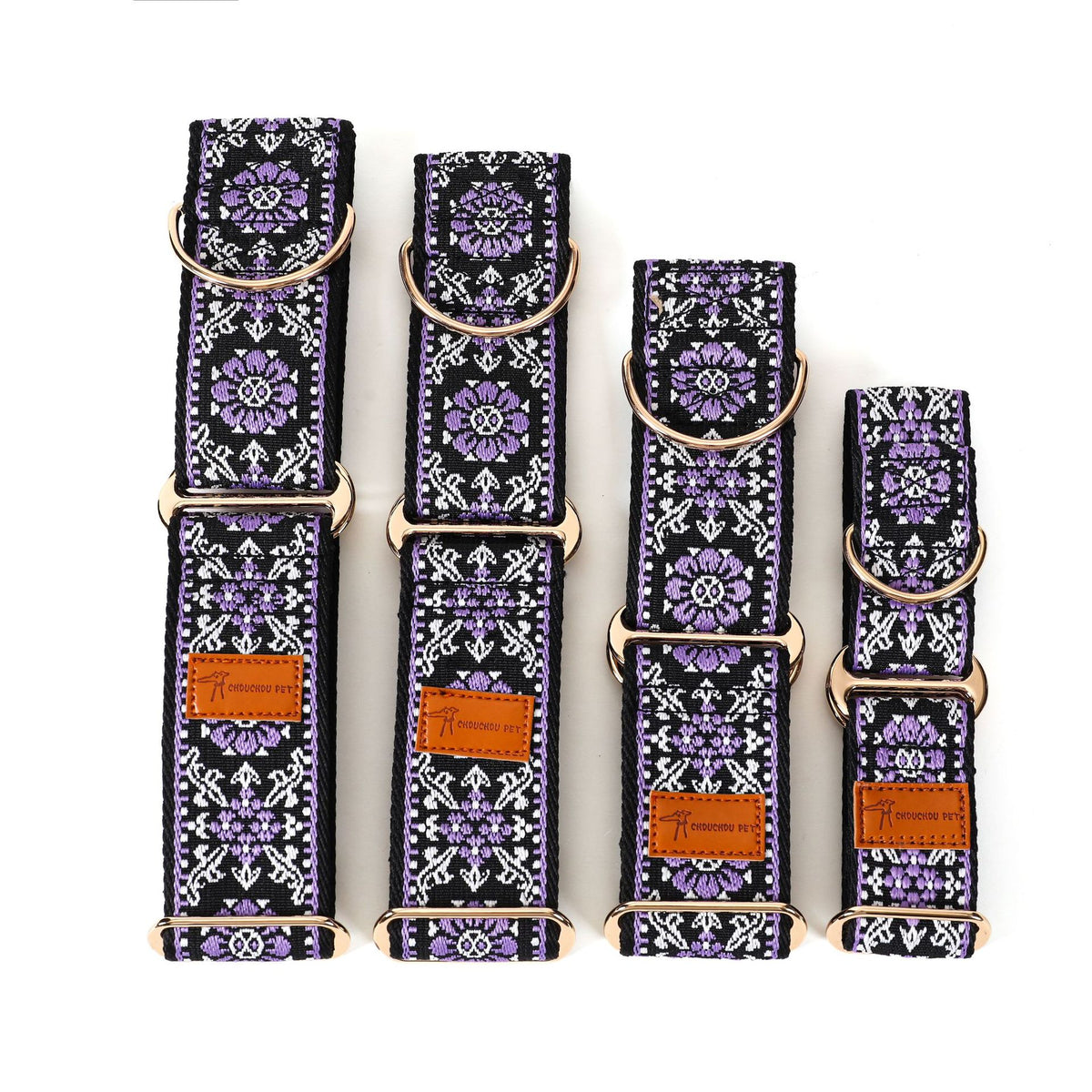 Ethnic-Style Adjustable Explosion-Proof Pet Collar