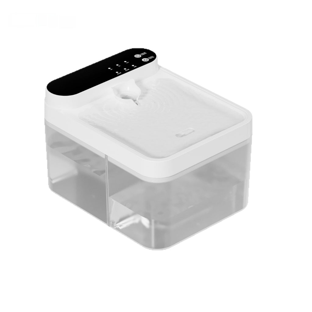 Transparent, Visible Wireless Pet Water Dispenser