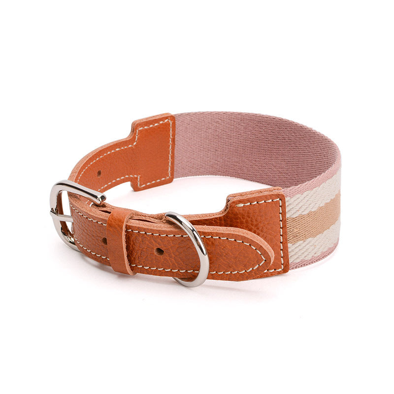 Pet Collar Woven Adjustable Neck Sleeve