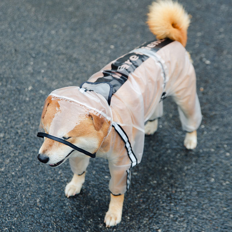 Upgraded Four-Legged Waterproof Dog Raincoat