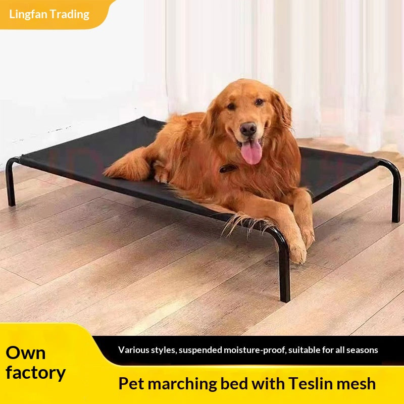 All-Season Moisture-Resistant Detachable And Washable Mesh Dog Bed
