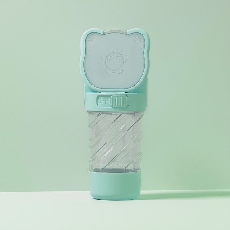 Three-Purpose Pet Water Cup With Garbage Box