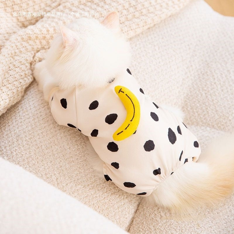 Cute Anti-Lint Kitty Clothes