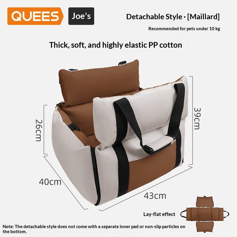 Pet Car Dog Bed Travel Carrier