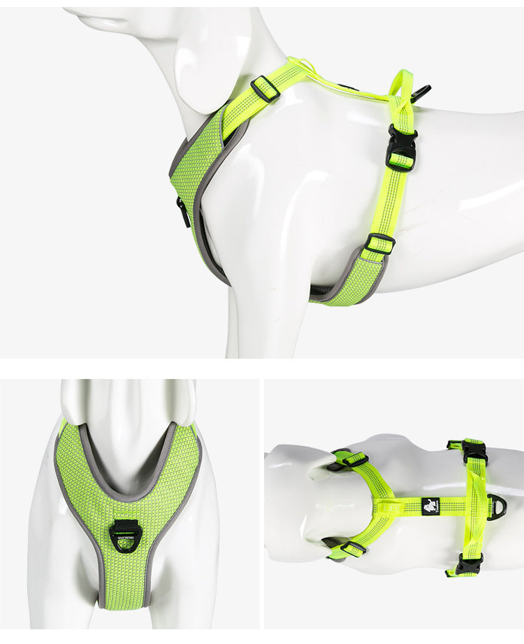 Reflective Nylon Pet Chest Strap