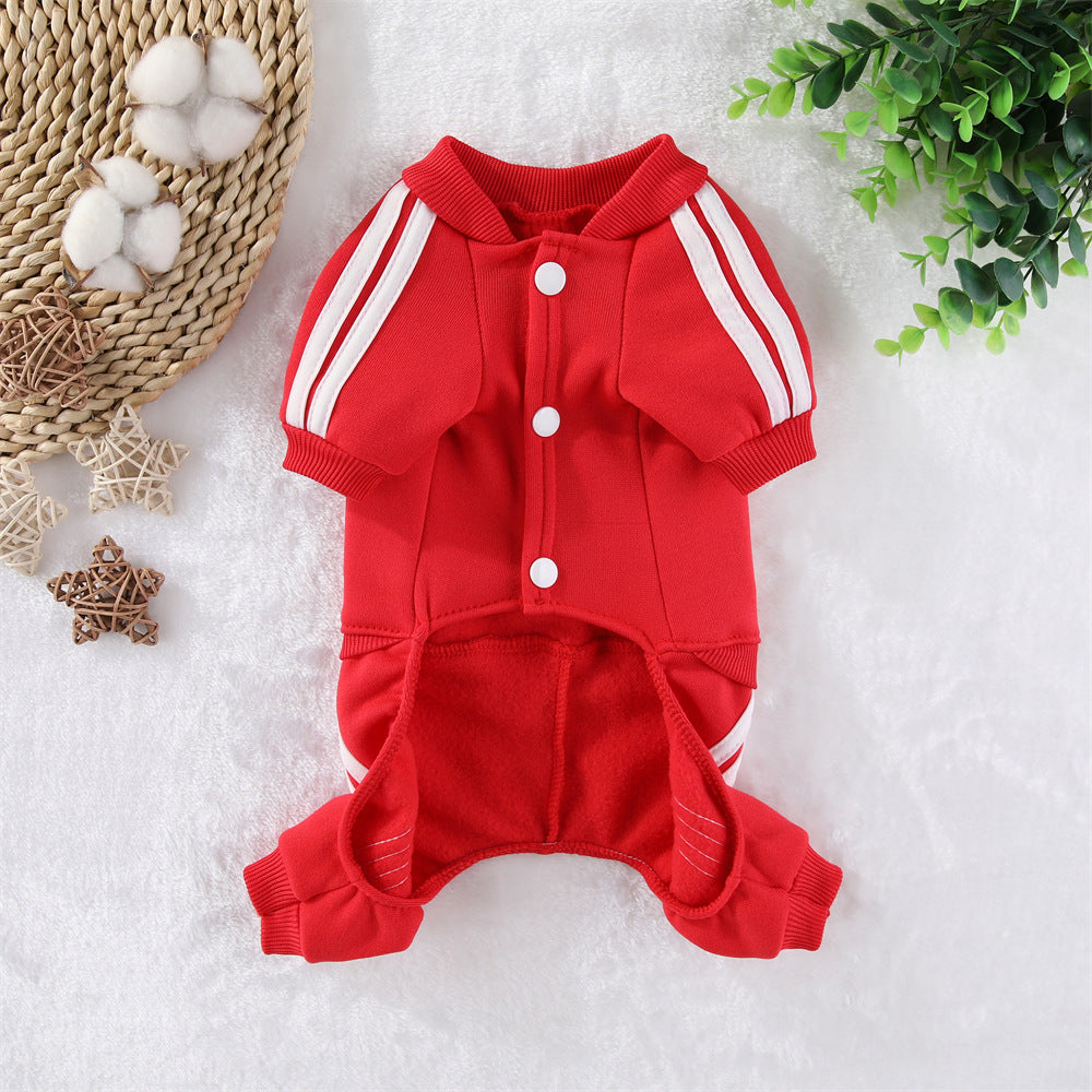 Kung Fu Bear Pet Jumpsuit