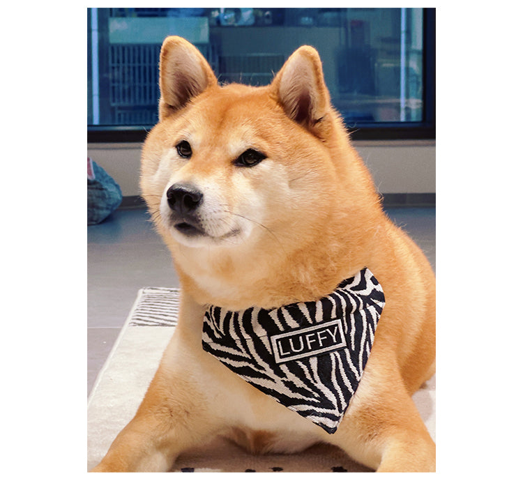 Shiba Inu Triangle Bib Scarf
