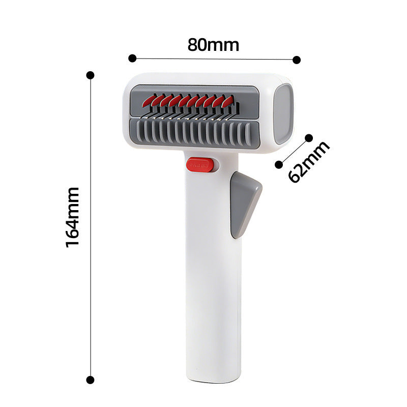New Gravity 2-In-1 Knot-Untangling And Fur-Removing Comb