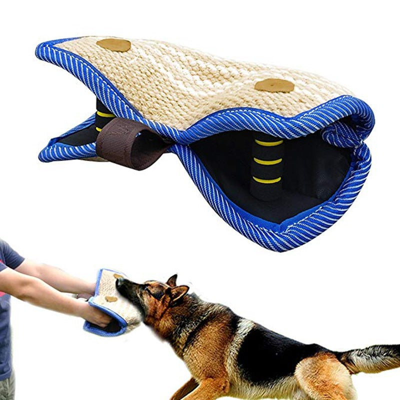 Tear-Resistant Hemp Bite Pillow For Training