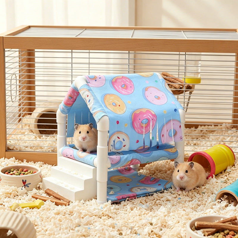 Guinea Pig Playhouse With Hiding Area