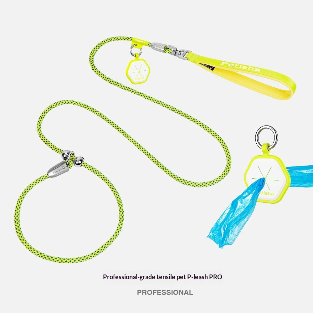 Cross-Border Competition-Grade Training Dog Leash P-Style Leash That Doesnt Chafe The Hands