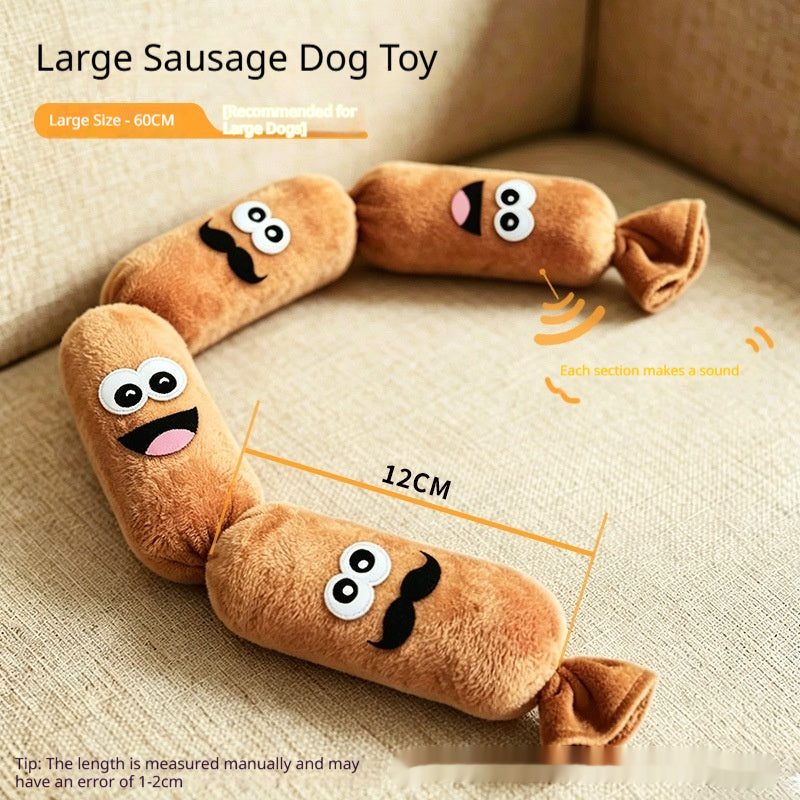 Pet Squeeze-Sound Plush Toy