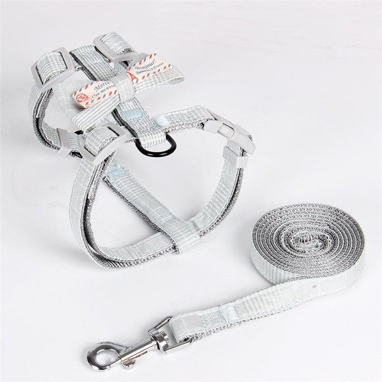 Pet Traction Rope Fashion Lattice Collocation