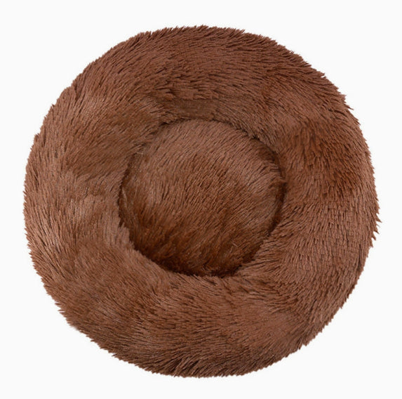Plush Warm Dog Bed for Winter