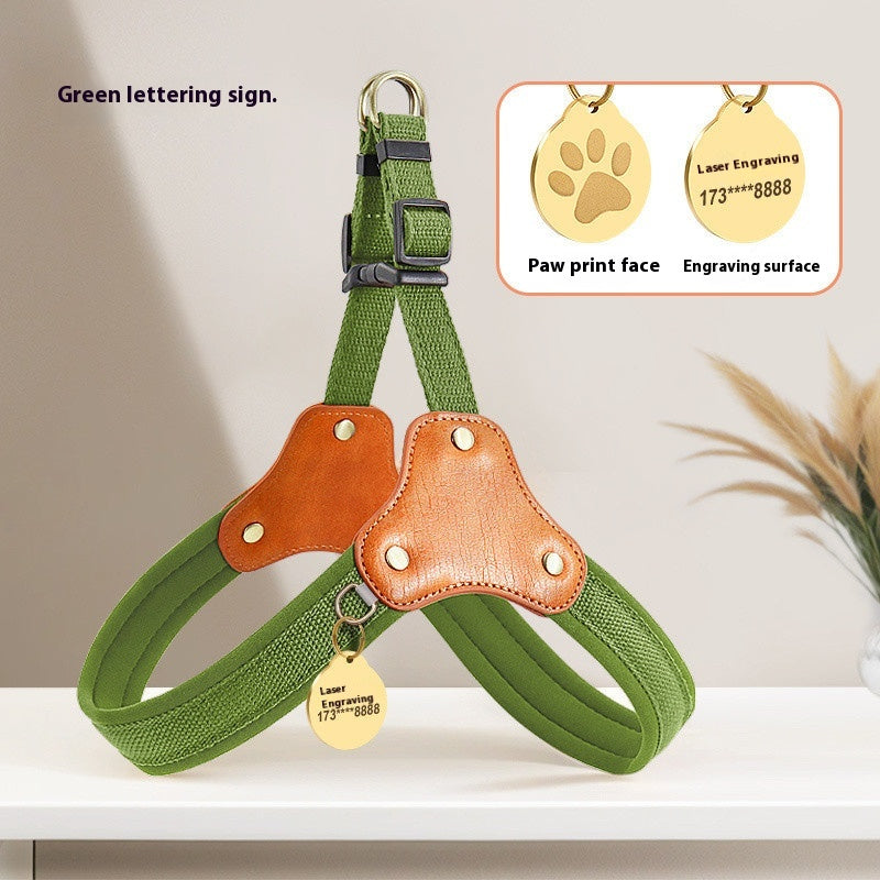 Leash Chest And Back Small Dog