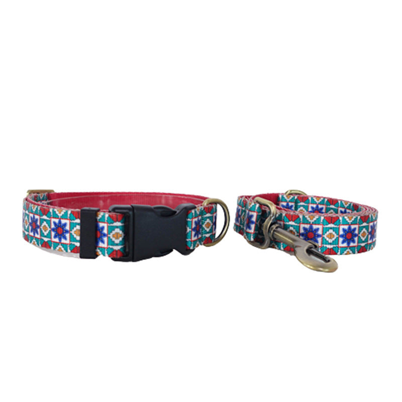 Comfort Training Kaleidoscope Dog Harness Set
