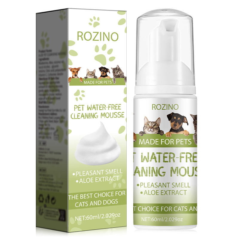 Pet Wash-Free Cleaning Hair Skin Deodorant Fragrance Dry Cleaning Foam
