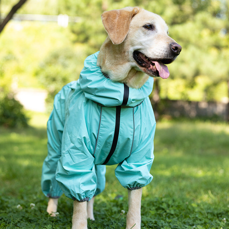 Cotton-Padded Warm Dog Shell Jacket