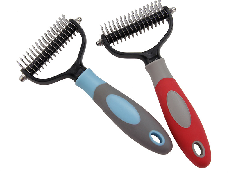Dematting Comb for Medium and Long-Haired Pets