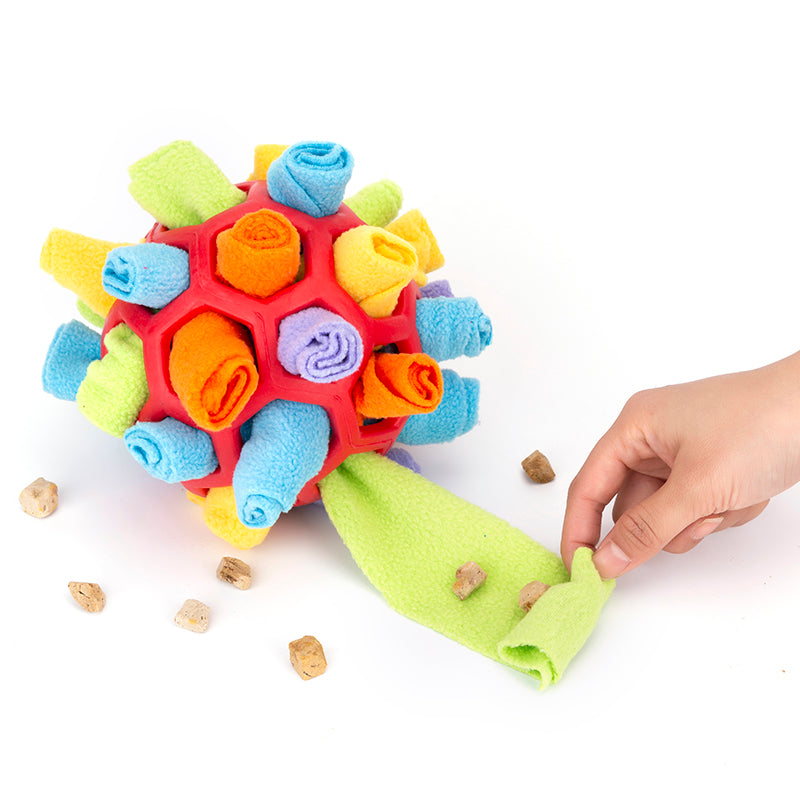 Dog Snuffle Puzzle Ball Toy