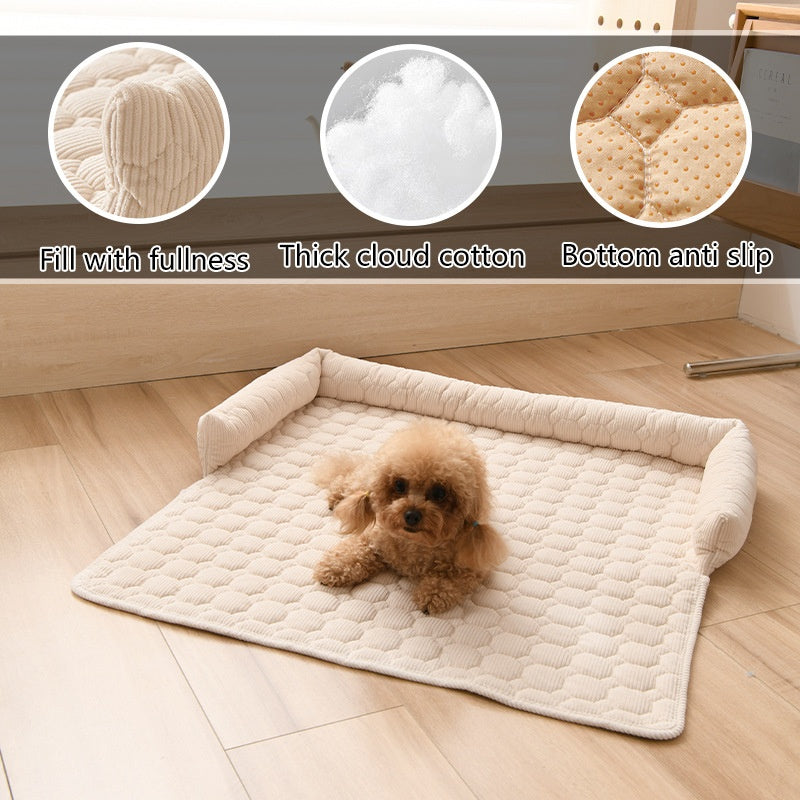 Thickened Scratch-Resistant Pet Sofa Bed