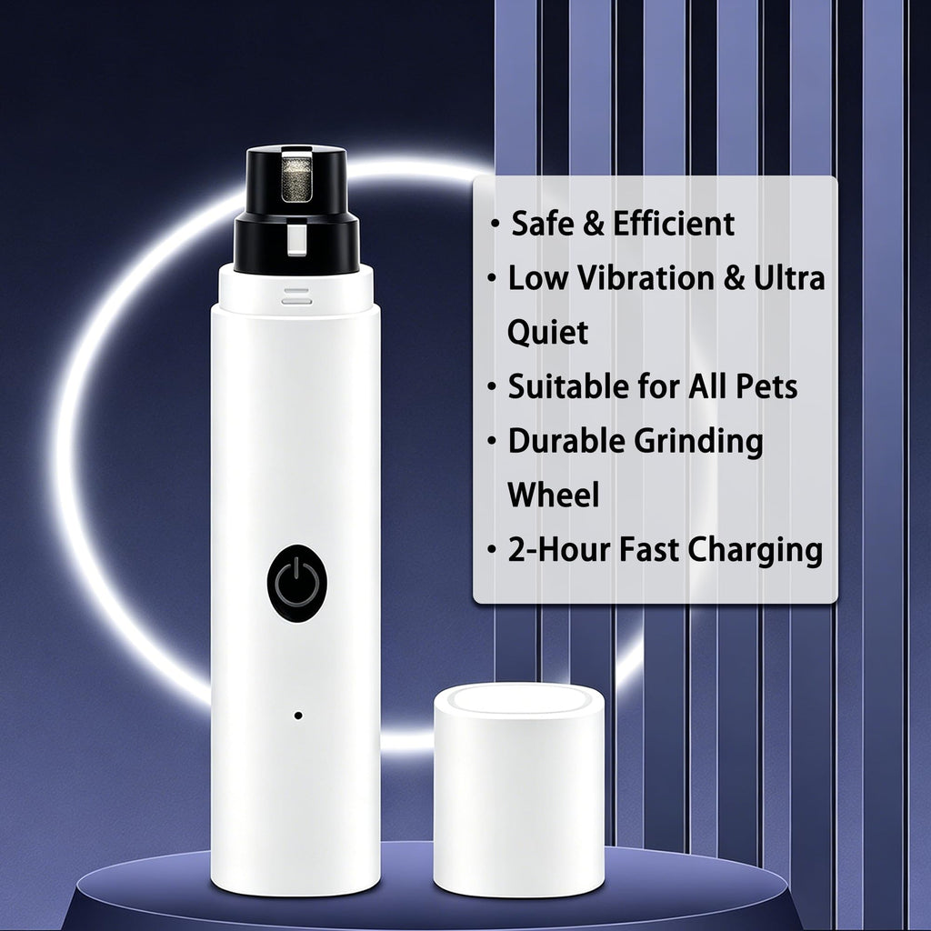 2-Speed Dog Nail Grinder With LED Lights