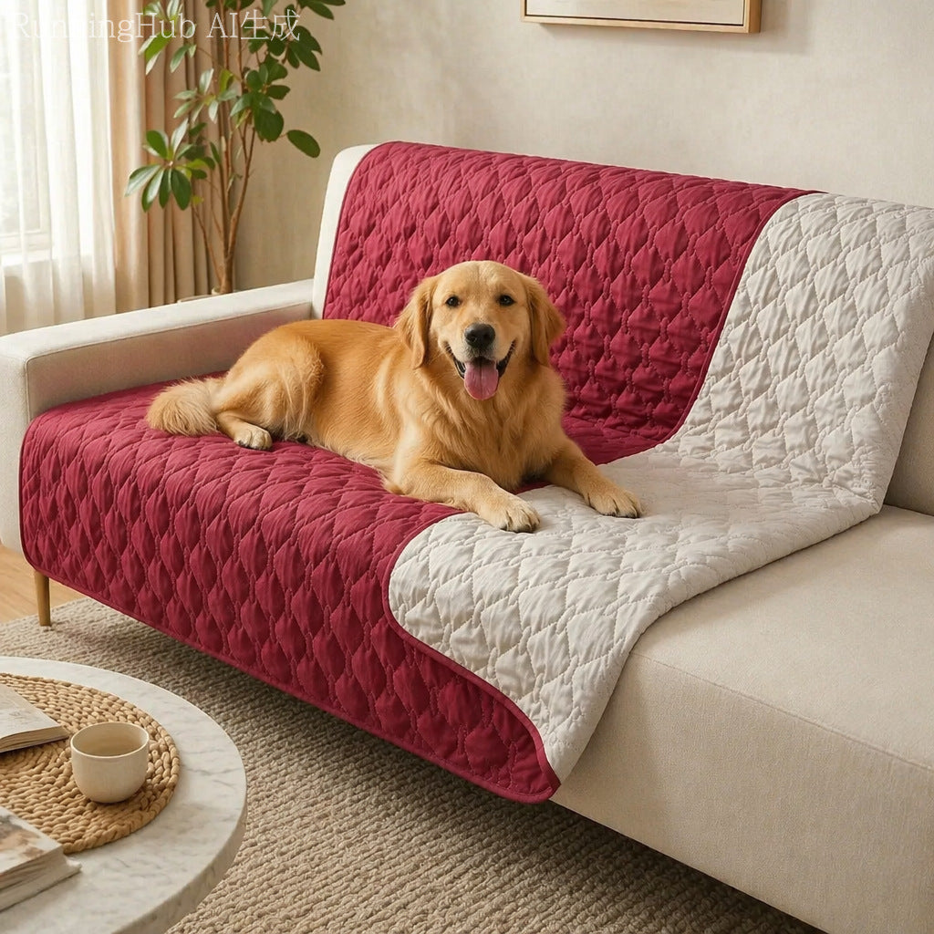 Double-Sided Waterproof Dog Sofa Cover