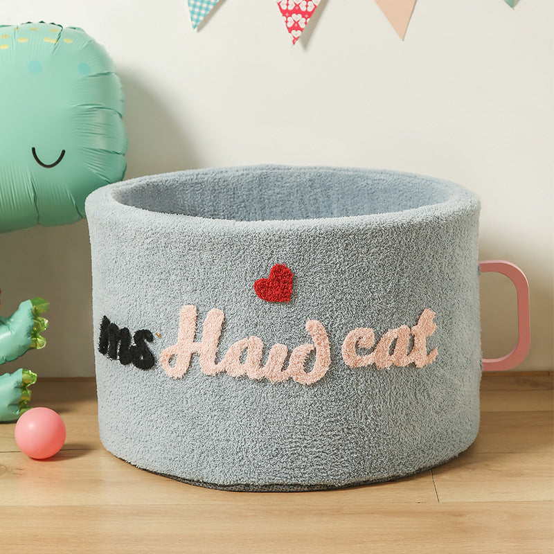 Instant Noodles Kennel Teacup Removable And Washable All Seasons