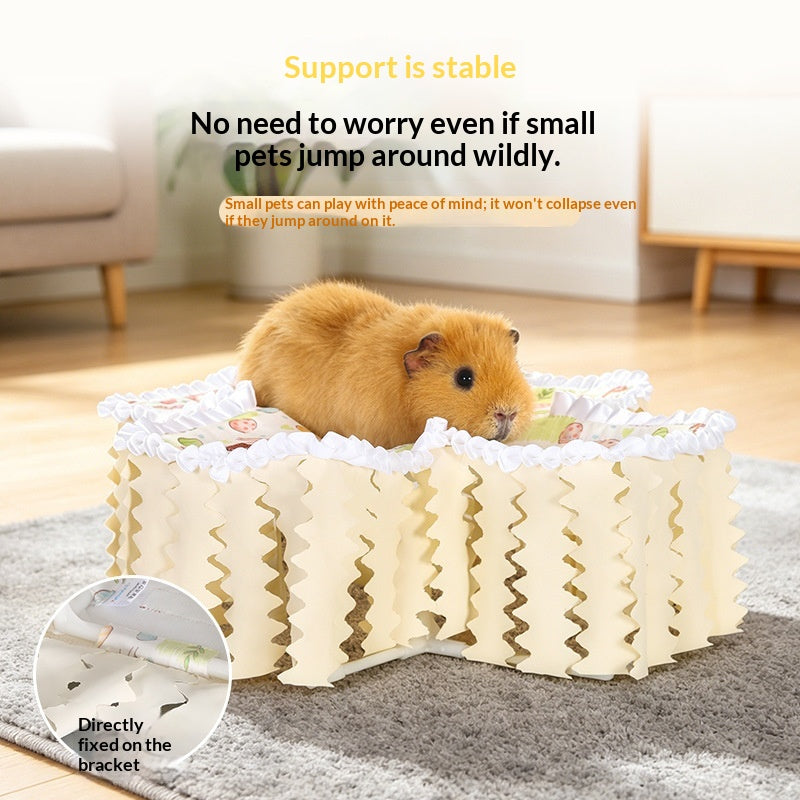 Guinea Pig Hideaway Tunnel Summer Sleeping Nest