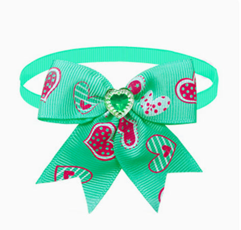 Diamond Bow Tie Dog Accessory