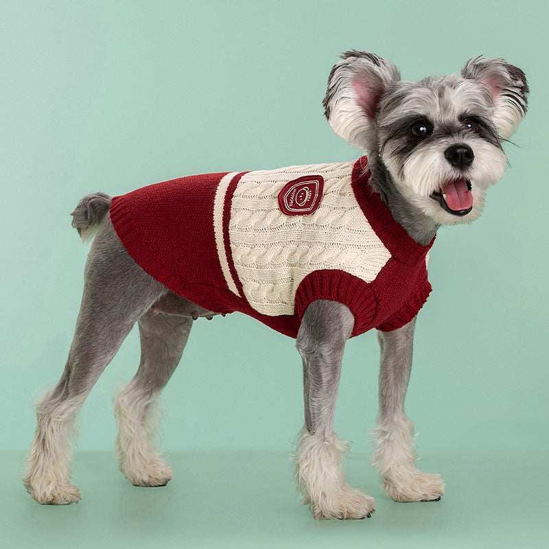 Academy Style Thickened Warm Stretch Dog Sweater
