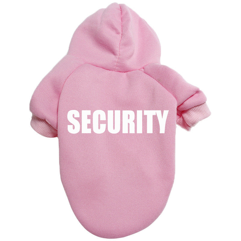 Simple Warm Printed Pet Clothes
