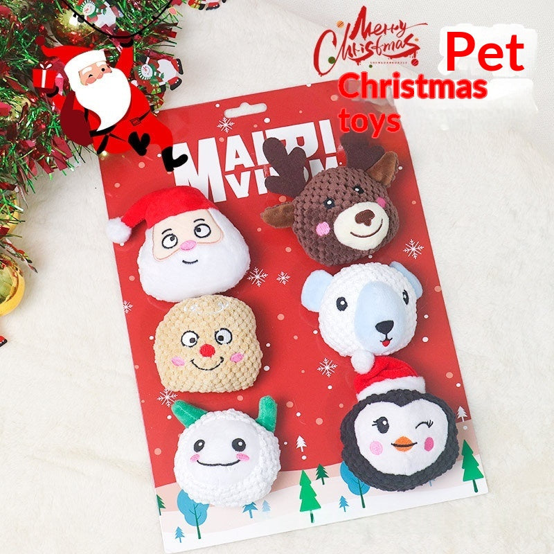 Christmas Plush Dog Gift Set With Sound