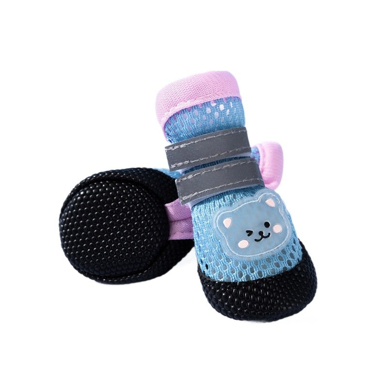 Breathable Non-Slip Mesh Dog Shoes For Summer