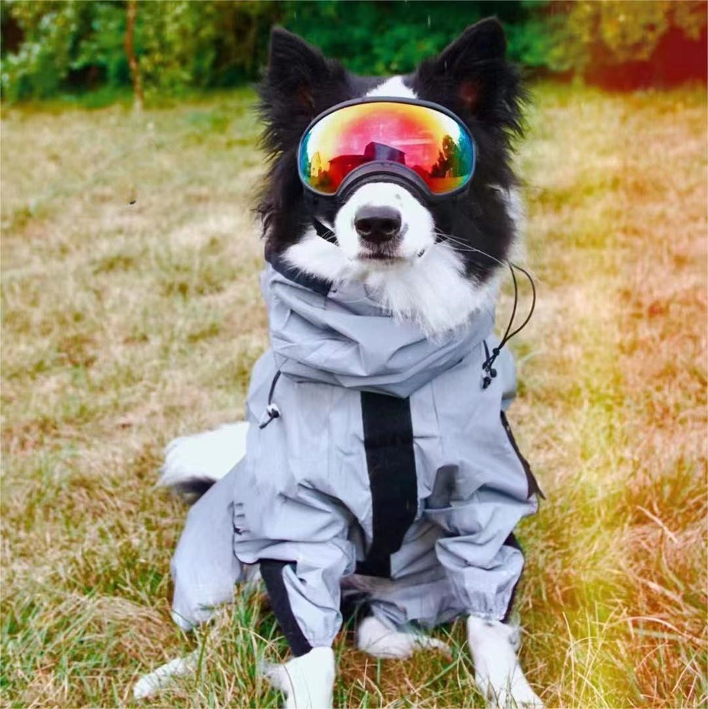 Reflective Waterproof Dog Raincoat