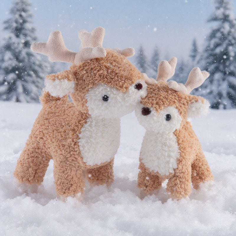 Reindeer Plush Toy Christmas Ornament