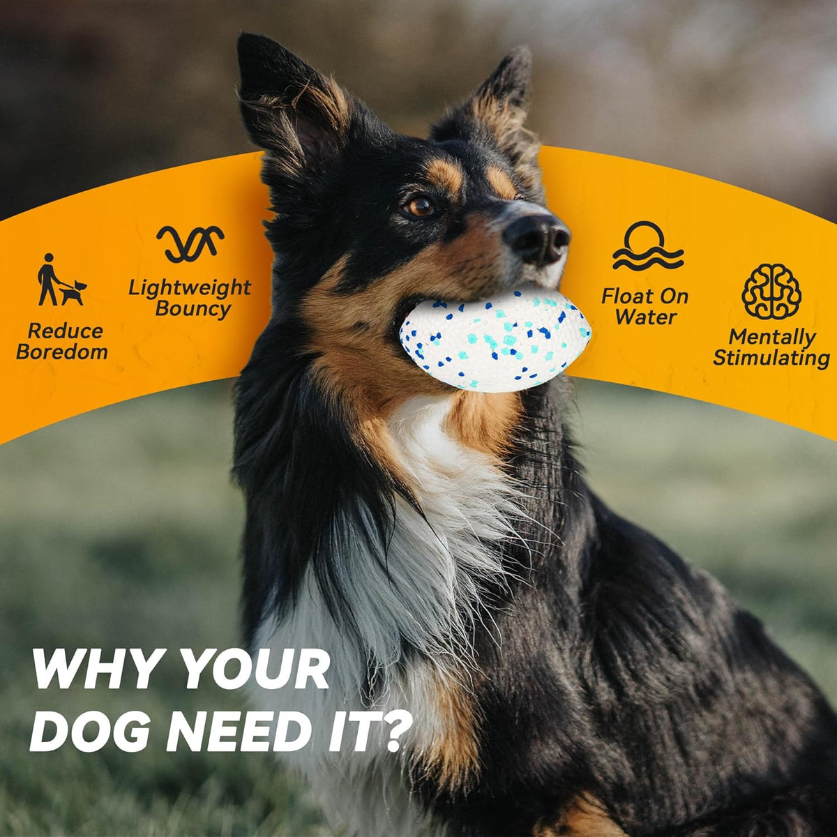 Indestructible Large Rugby Balls - Built Tough For Heavy Chewers