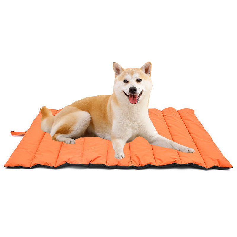 Waterproof Grid Wear-Resistant Not Easy To Stick Wool Pet Kennel Easy To Clean Dog Bed