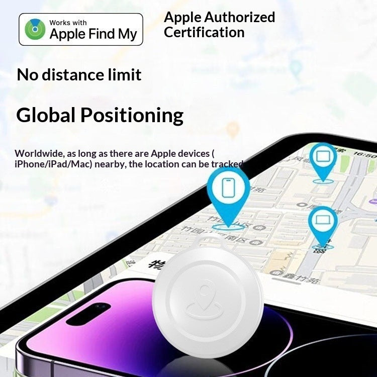 Compact Anti-Loss Tracker for Pets and Luggage