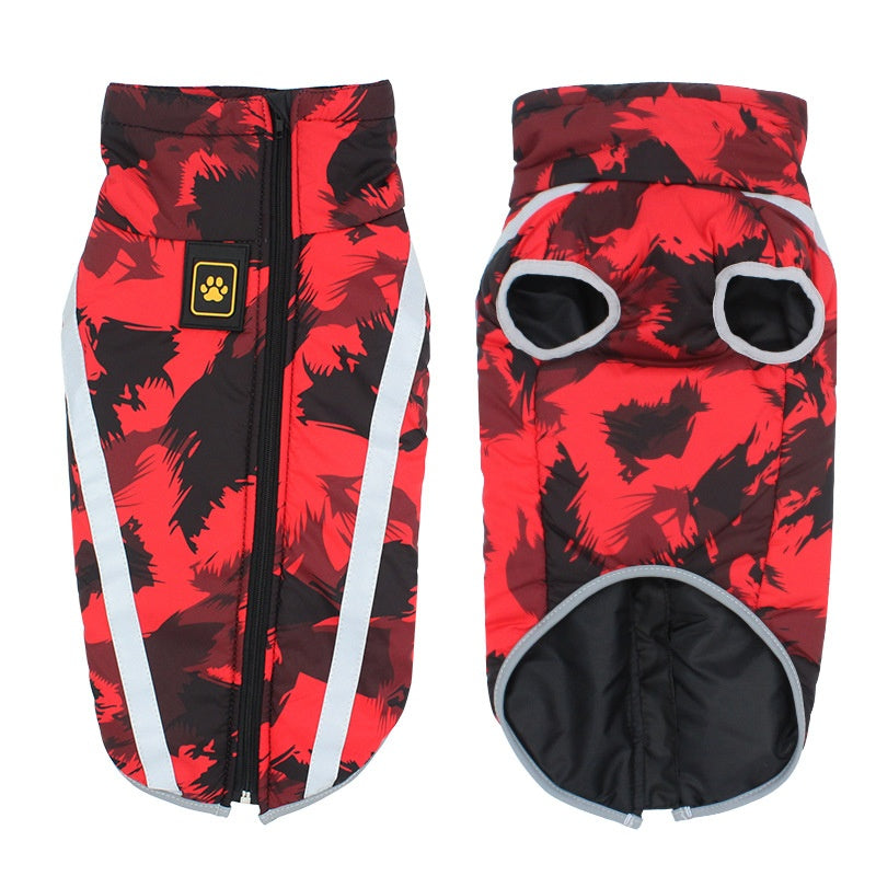 Reflective Warm Thick Dog Shell Jacket