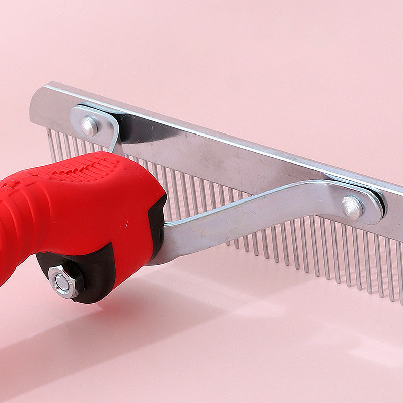 Extra-Large Dog Grooming and Deshedding Comb