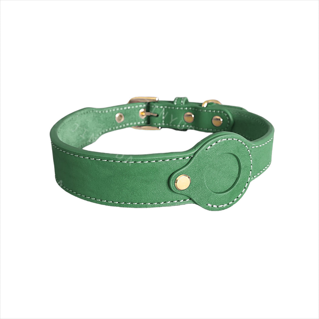 Full-Grain Cowhide Detachable Pet Leather Collar