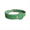 Full-Grain Cowhide Detachable Pet Leather Collar