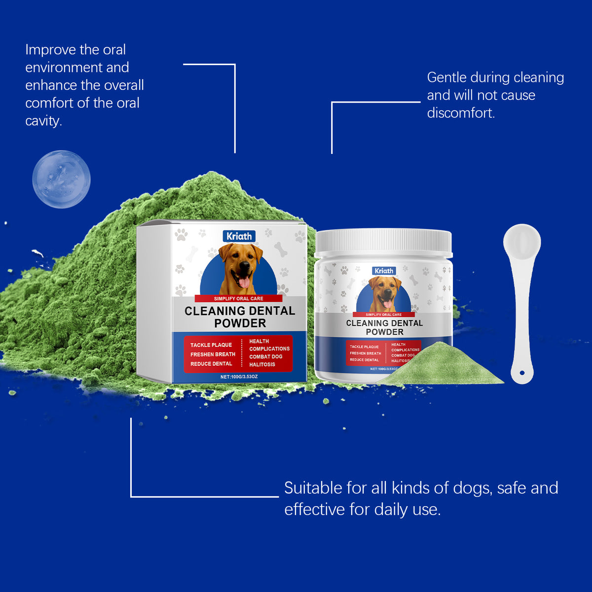 Dog Teeth Cleaning Powder