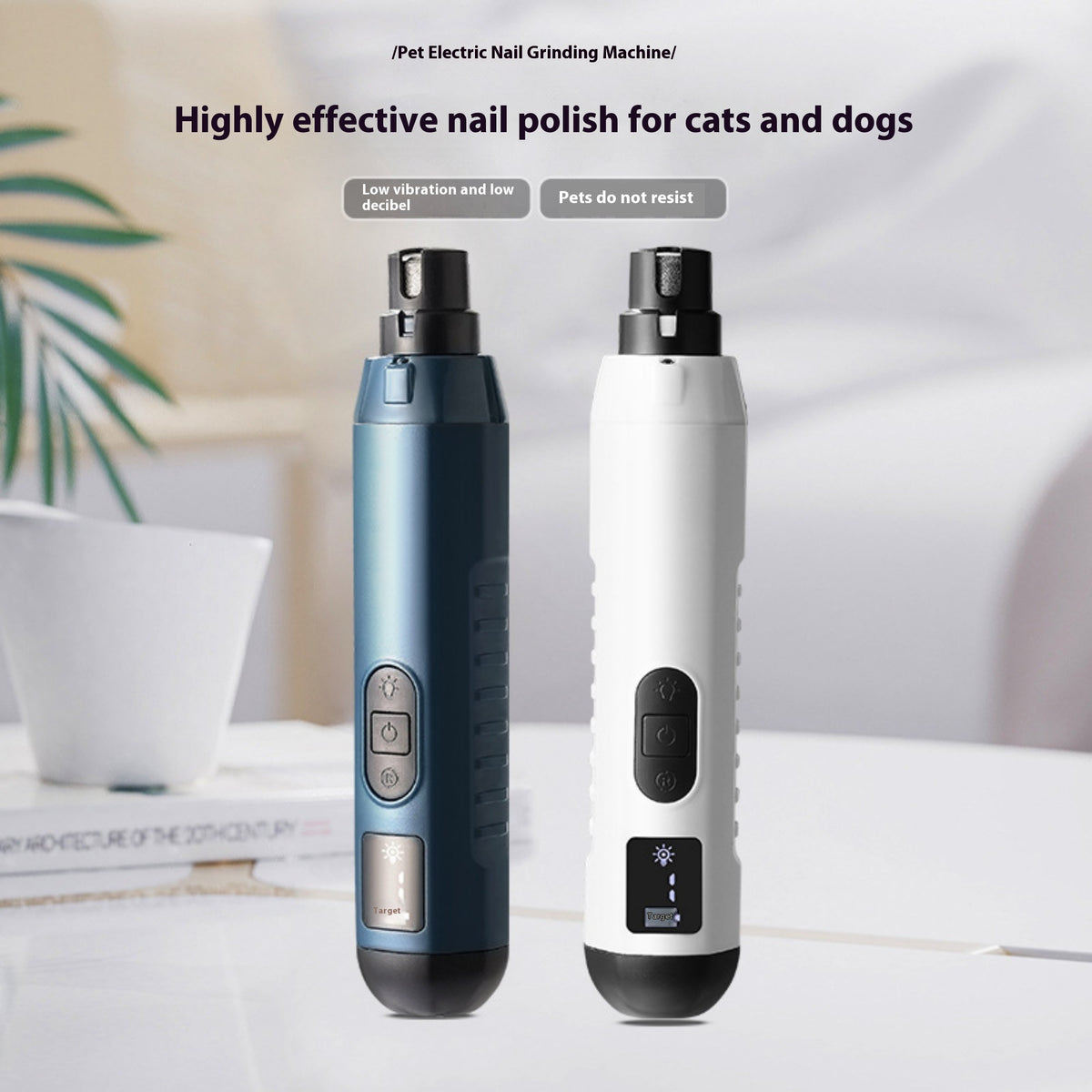 Pet Nail Polish Remover With High-Power Led Dual Lights