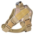 Large Dog Breathable Tactical Harness With Traction Rope